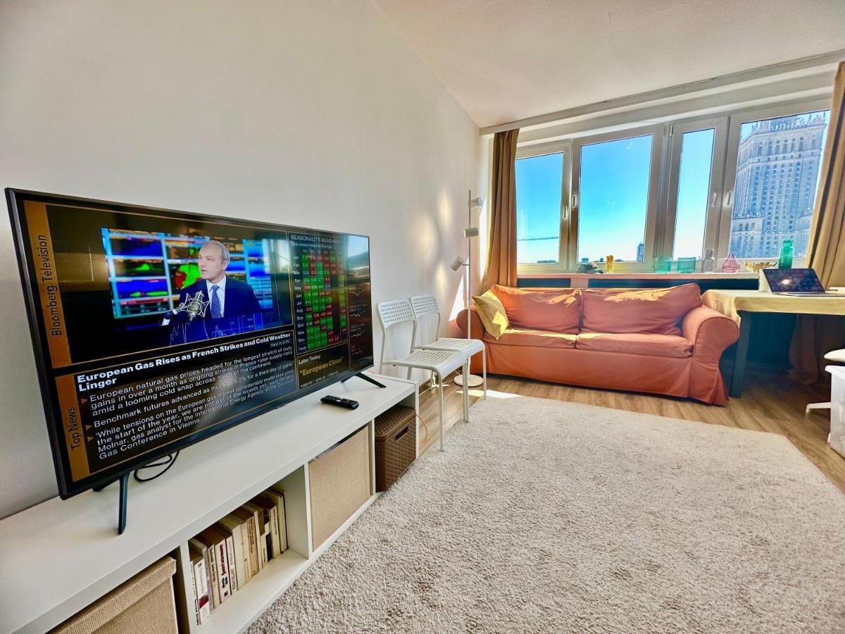 Super Apartament BROWN 2x Metro NOWY WiFi Netflix Spotify Panorama Miasta Varsóvia Exterior foto